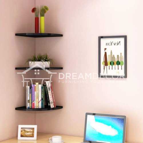 3 Tier Corner Shelves